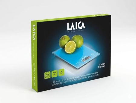 LAICA 5 kg Glass Digital Kitchen Scale KS1050
