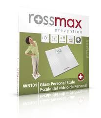 Rossmax Glass Personal Scale WB101