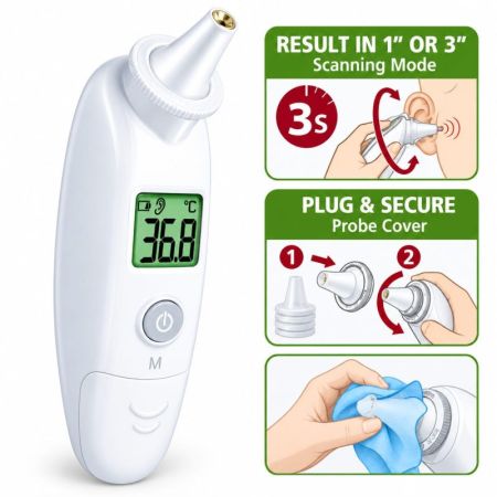 Rossmax Infrared Ear Thermometer RA600