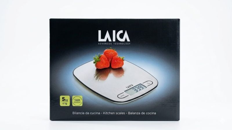 LAICA 5 kg Stainless Steel Digital Kitchen Scale KS1033